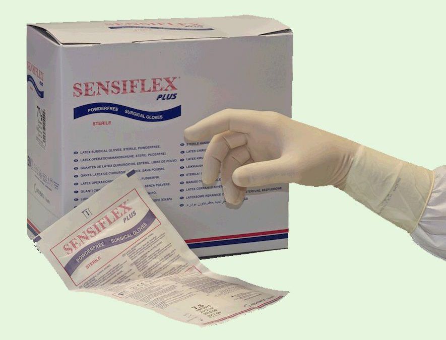 Guante de Látex Estéril sin polvo
